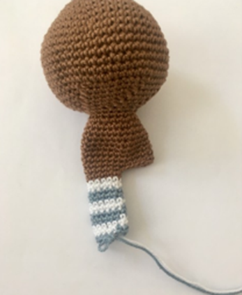 Blog-Inhaltsbild für 'Kostenlose Häkelanleitung Affe'