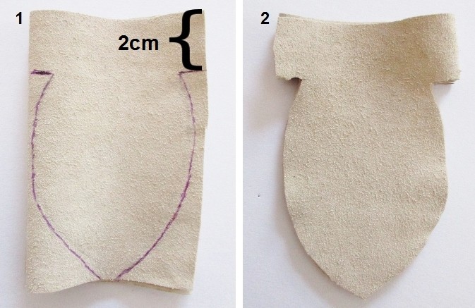 Blog-Inhaltsbild für '"Kleine Fee" Schlüsselanhänger Taschenbaumler aus Leder schnell selbst gemacht'