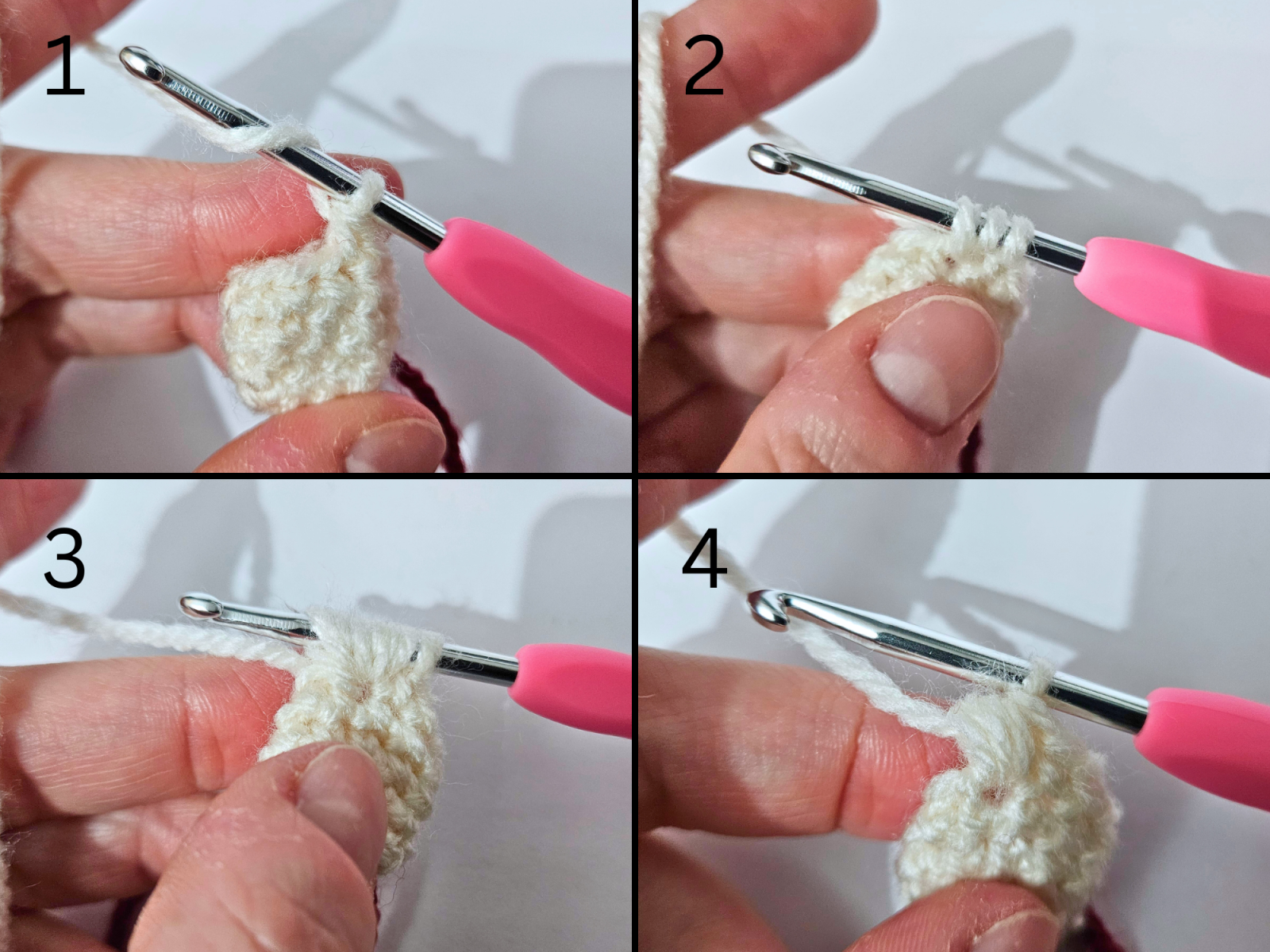 Blog content image for 'Free crochet pattern: Christmas Elf Poinsettia'