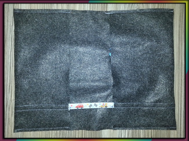 Blog-Inhaltsbild für 'Näh-Anleitung: Buchhülle / Hefthülle aus Filz'