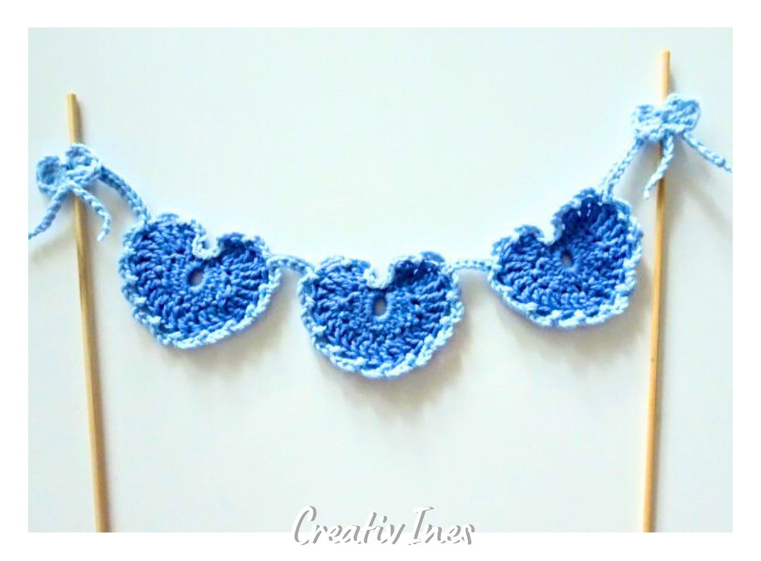 Blog-Inhaltsbild für 'Kleines, zartes Herz (kostenlose Häkelanleitung) plus Projektideen'