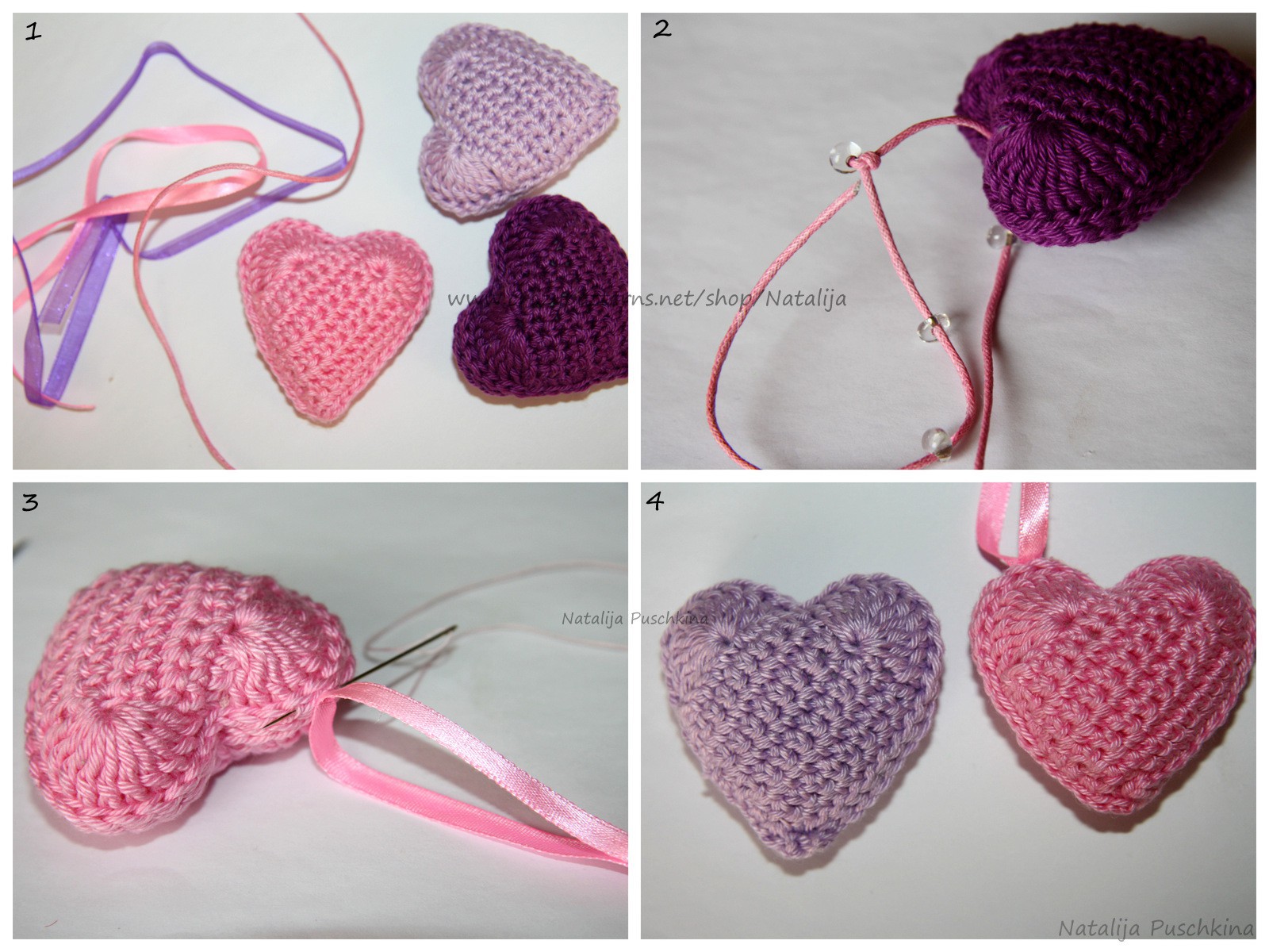 Blog-Inhaltsbild für 'Anhänger „Ein Herz für Deutschland“ - Kostenlose Häkelanleitung'