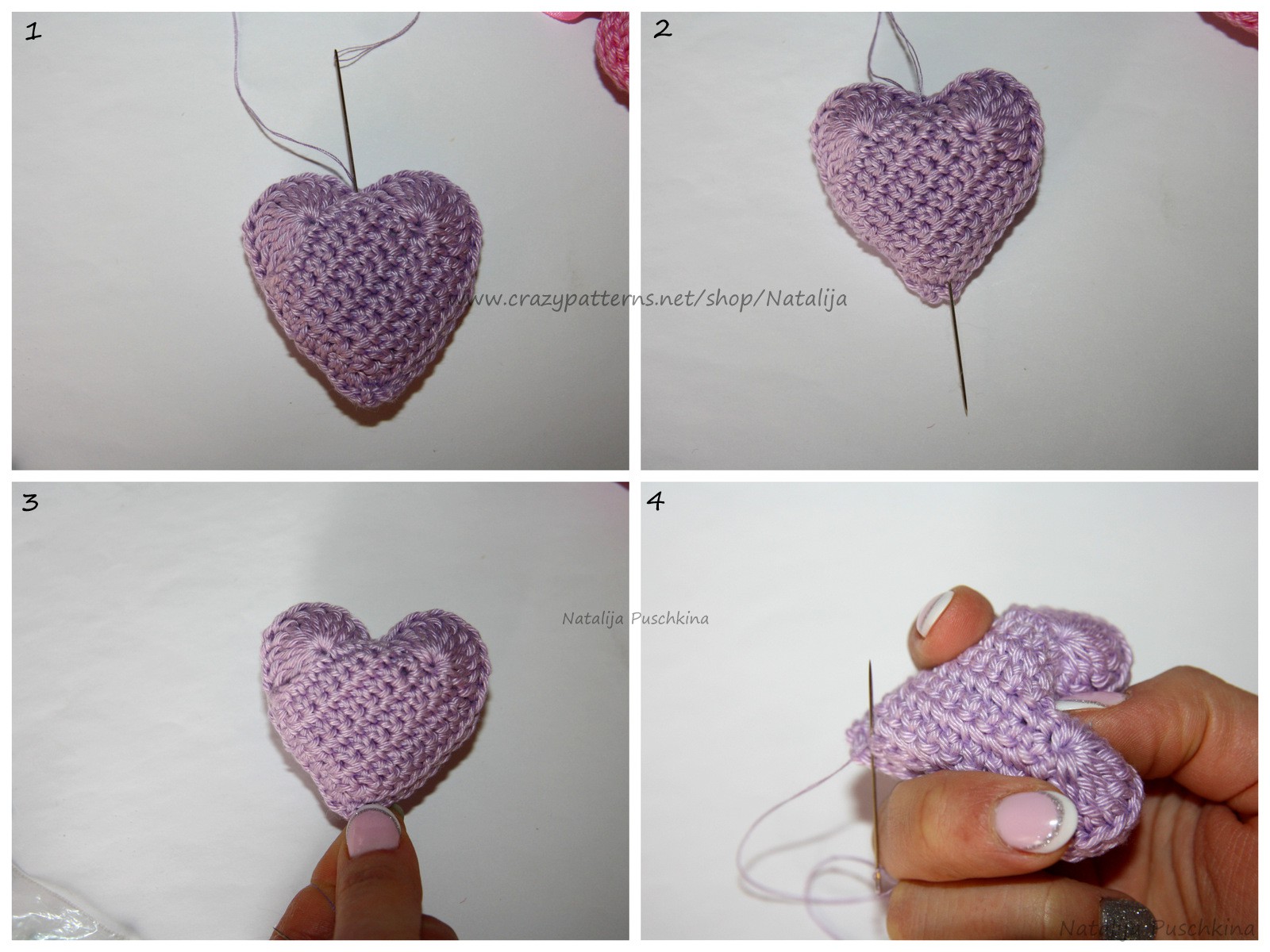 Blog-Inhaltsbild für 'Anhänger „Ein Herz für Deutschland“ - Kostenlose Häkelanleitung'