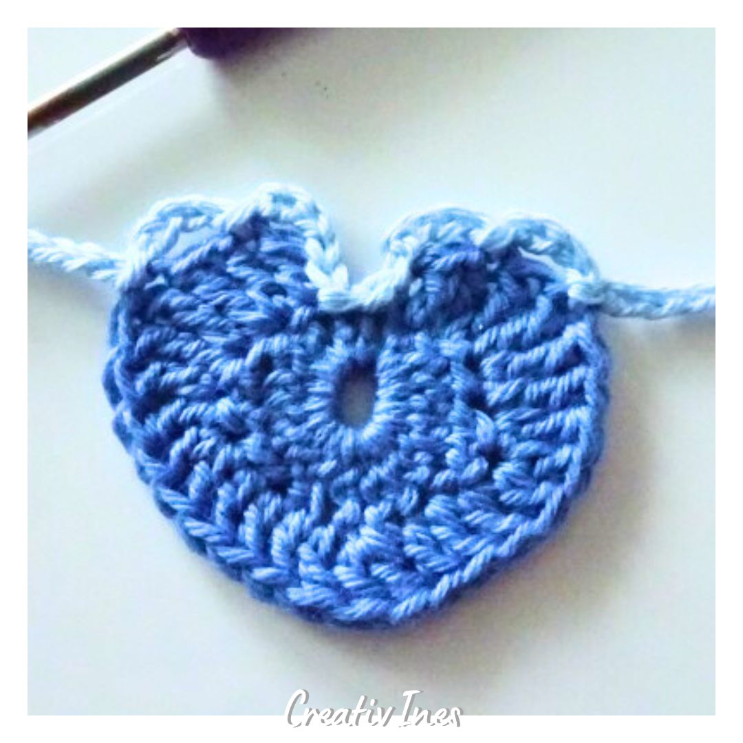 Blog-Inhaltsbild für 'Kleines, zartes Herz (kostenlose Häkelanleitung) plus Projektideen'