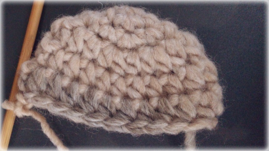 Blog-Inhaltsbild für 'Kostenlose Häkelanleitung Eierwärmer als Mütze gehäkelt Klappe die 1.'