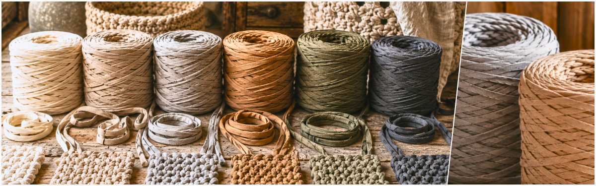 Blog-Inhaltsbild für 'TrendMaschen: Gestrickte & gehäkelte Körbe und Wohnaccessoires – warum sie plötzlich wieder modern wirken - inklusive Gratisanleitung'
