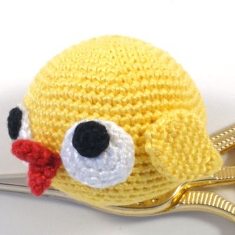 Blog-Inhaltsbild für 'Witziges Küken: Amigurumi, Osterdeko, Schlüsselanhänger, Mitbringsel (Häkelanleitung)'