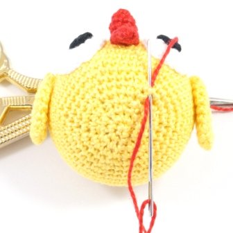 Blog-Inhaltsbild für 'Witziges Küken: Amigurumi, Osterdeko, Schlüsselanhänger, Mitbringsel (Häkelanleitung)'