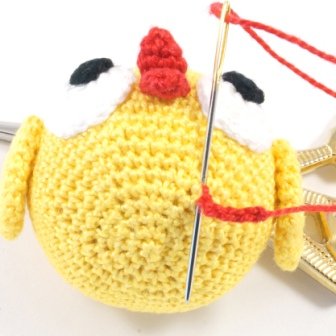 Blog-Inhaltsbild für 'Witziges Küken: Amigurumi, Osterdeko, Schlüsselanhänger, Mitbringsel (Häkelanleitung)'