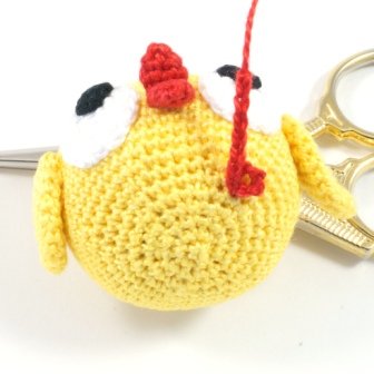 Blog-Inhaltsbild für 'Witziges Küken: Amigurumi, Osterdeko, Schlüsselanhänger, Mitbringsel (Häkelanleitung)'