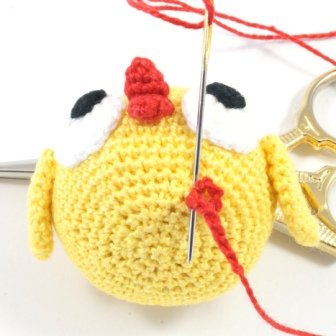 Blog-Inhaltsbild für 'Witziges Küken: Amigurumi, Osterdeko, Schlüsselanhänger, Mitbringsel (Häkelanleitung)'