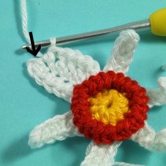 Blog-Inhaltsbild für 'Kostenlose Häkelanleitung - Narzisse'