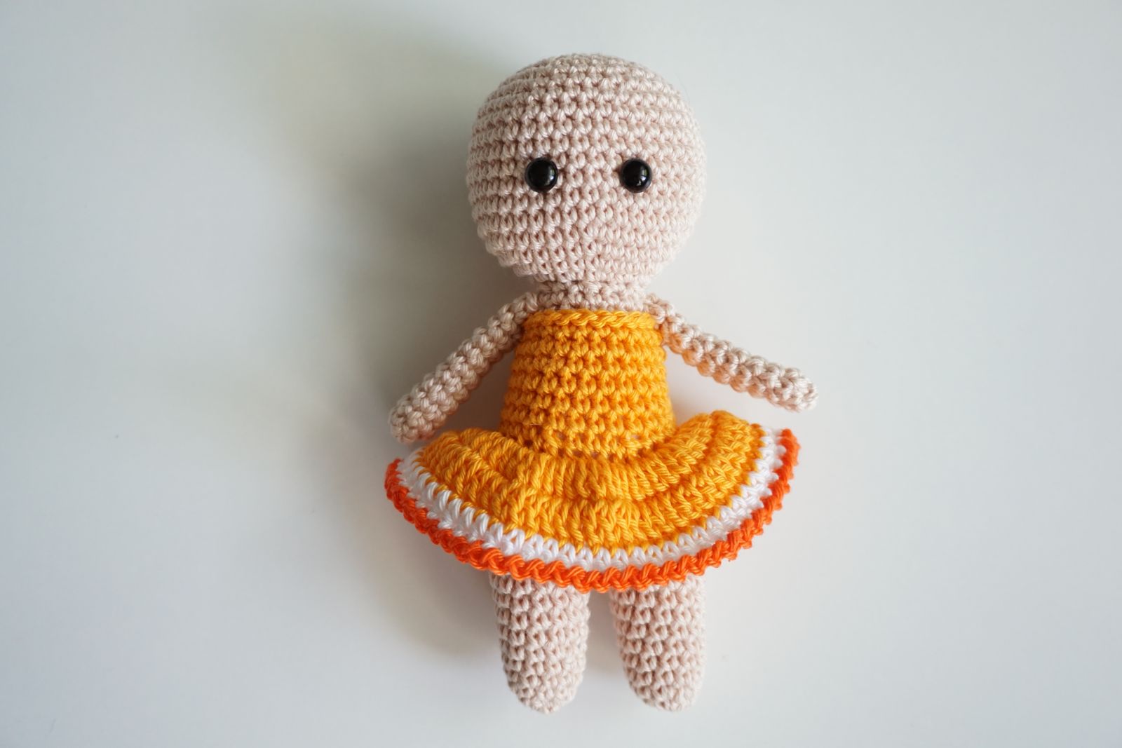 Blog-Inhaltsbild für 'Häkelanleitung Tutti Frutti Girl Orangina'