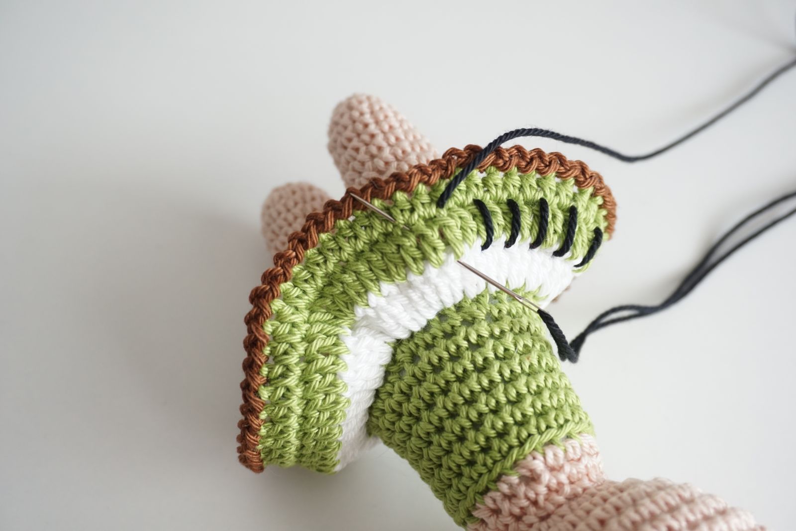 Blog-Inhaltsbild für 'Häkelanleitung Tutti Frutti Girl Kiwi'