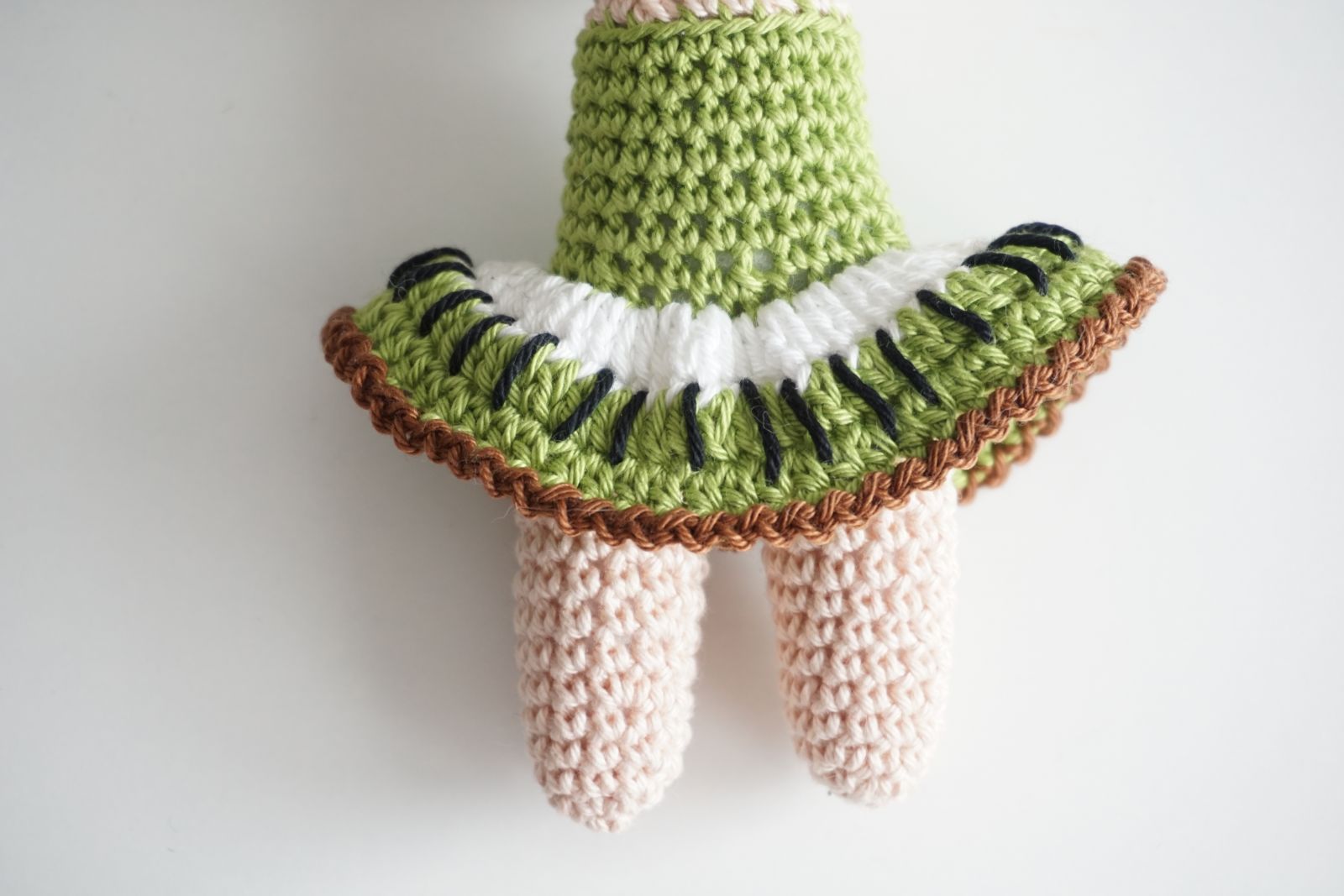 Blog-Inhaltsbild für 'Häkelanleitung Tutti Frutti Girl Kiwi'