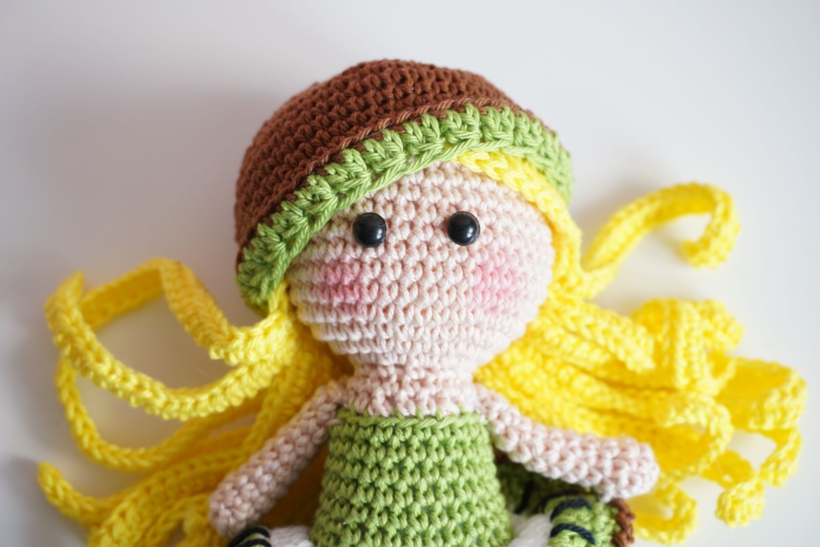 Blog-Inhaltsbild für 'Häkelanleitung Tutti Frutti Girl Kiwi'