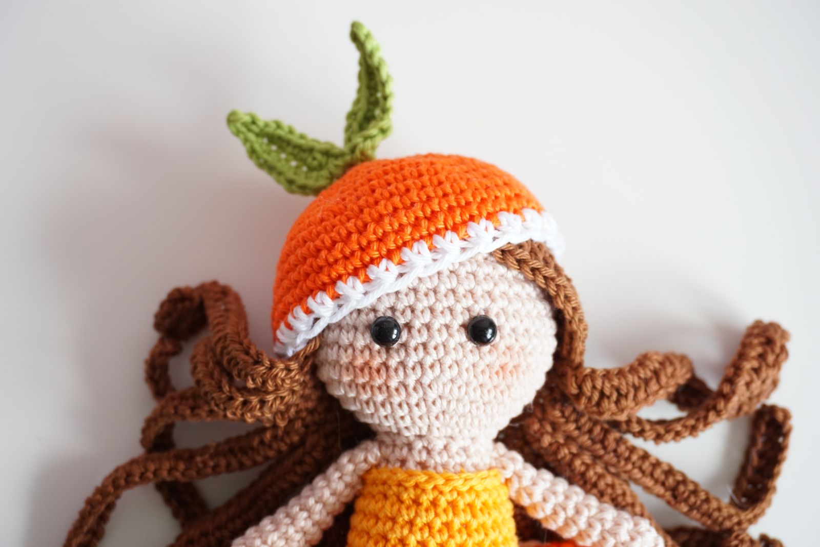 Blog-Inhaltsbild für 'Häkelanleitung Tutti Frutti Girl Orangina'