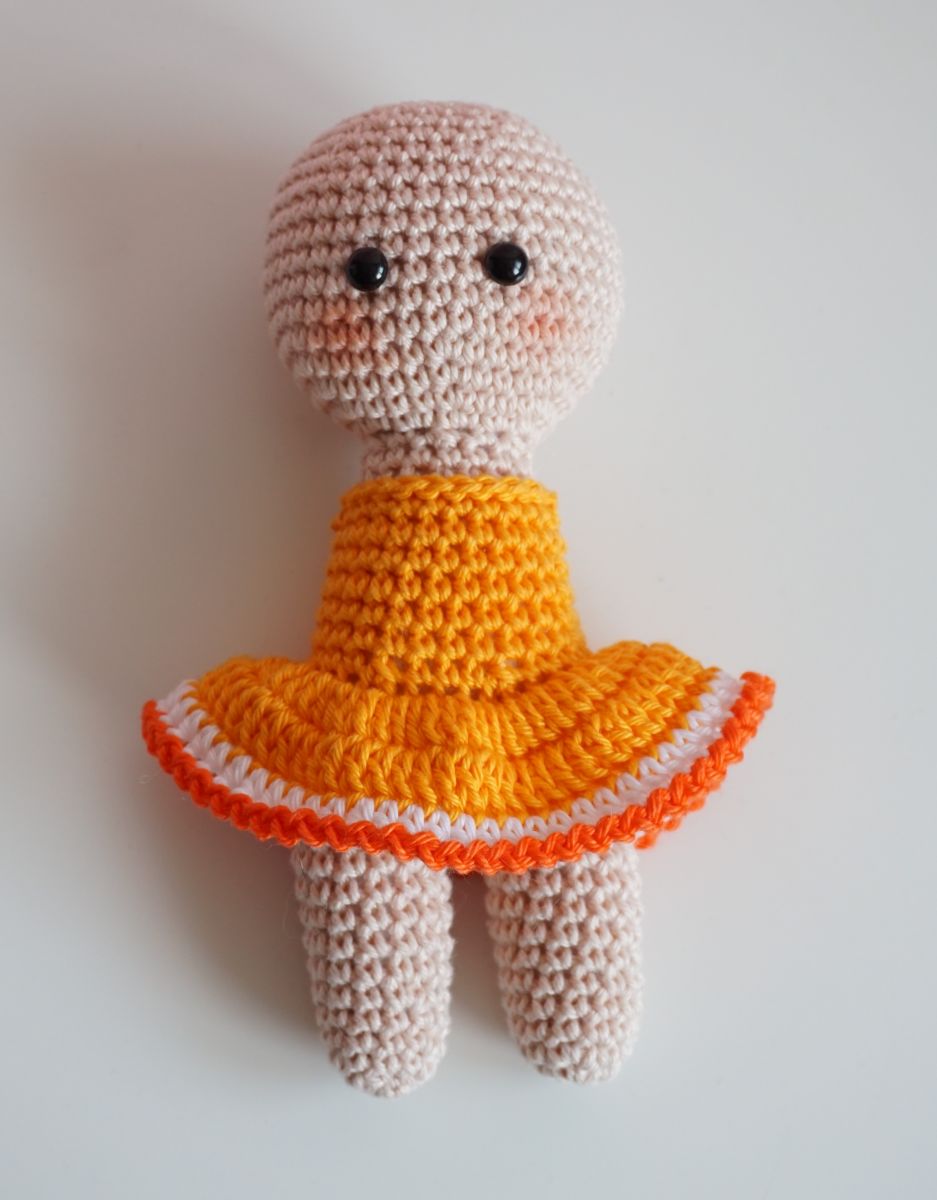 Blog-Inhaltsbild für 'Häkelanleitung Tutti Frutti Girl Orangina'