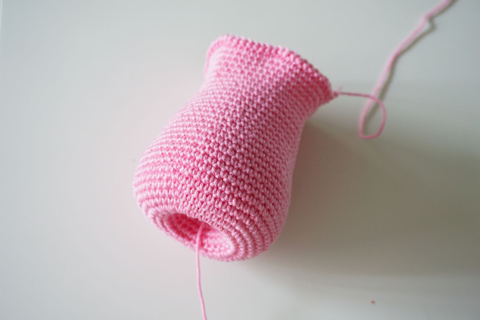 Blog-Inhaltsbild für 'Häkelanleitung Tulpe im Topf'