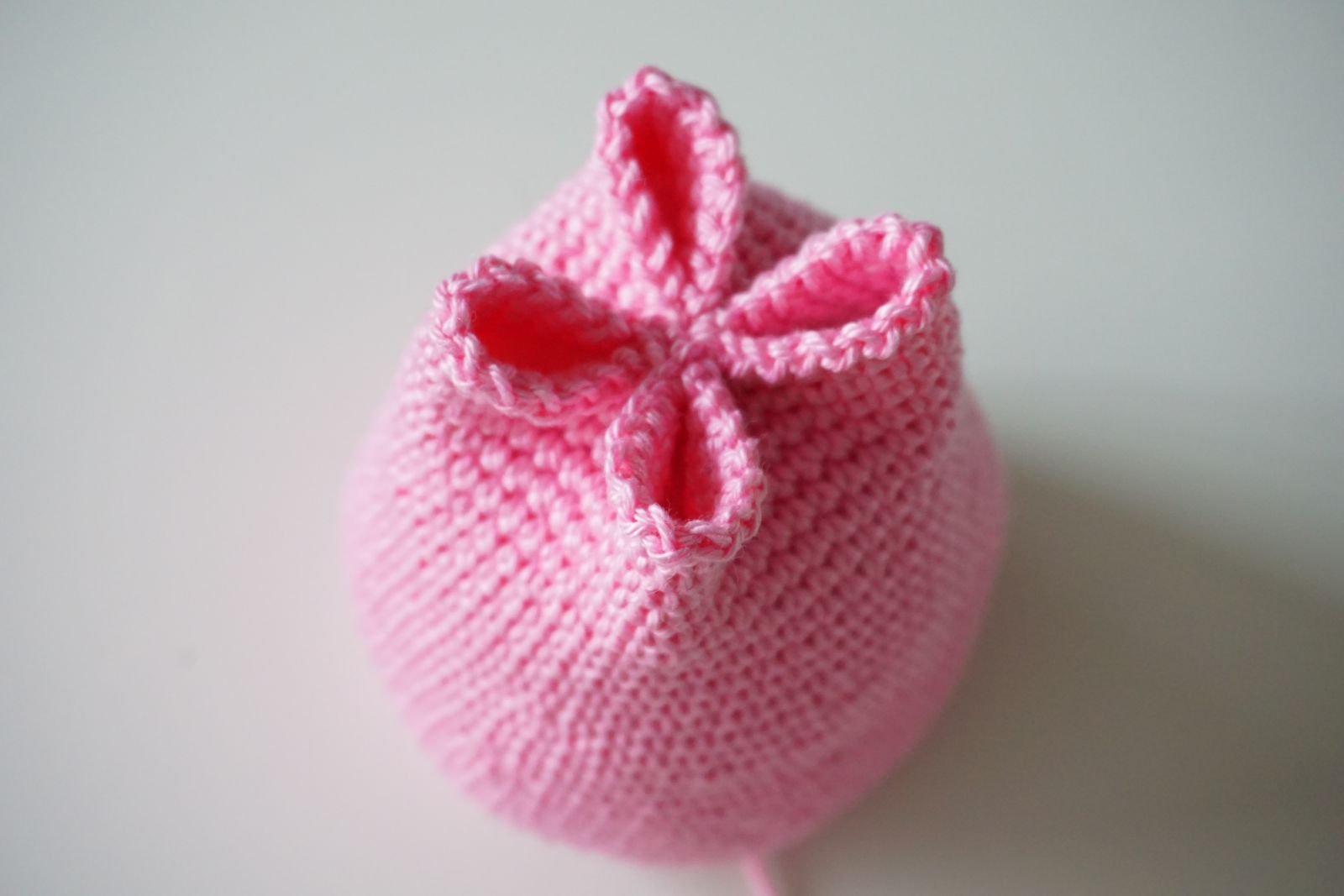 Blog-Inhaltsbild für 'Häkelanleitung Tulpe im Topf'