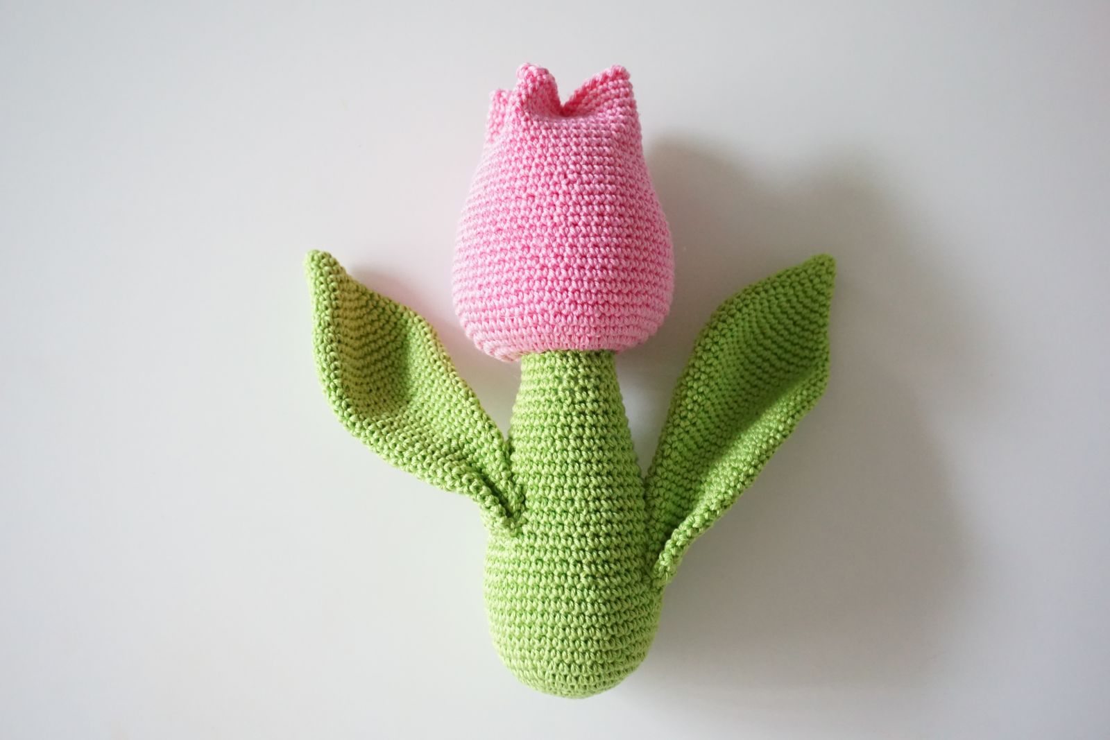 Blog-Inhaltsbild für 'Häkelanleitung Tulpe im Topf'