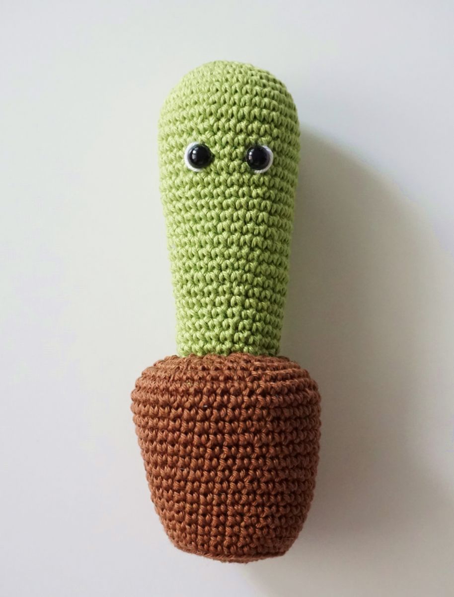 Blog-Inhaltsbild für 'Häkelanleitung Kakteen im Topf - Freebie'