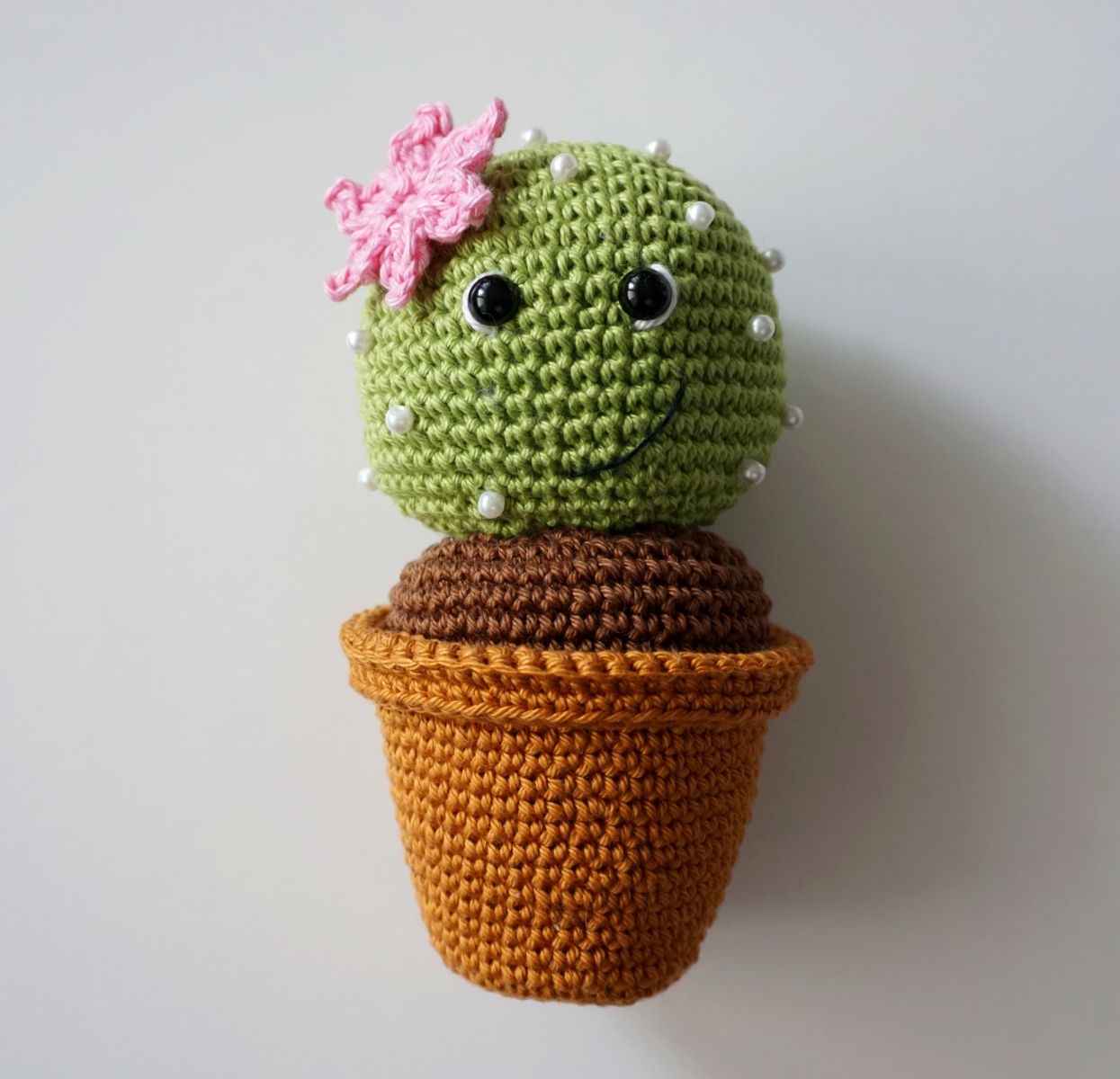 Blog-Inhaltsbild für 'Häkelanleitung Kakteen im Topf - Freebie'