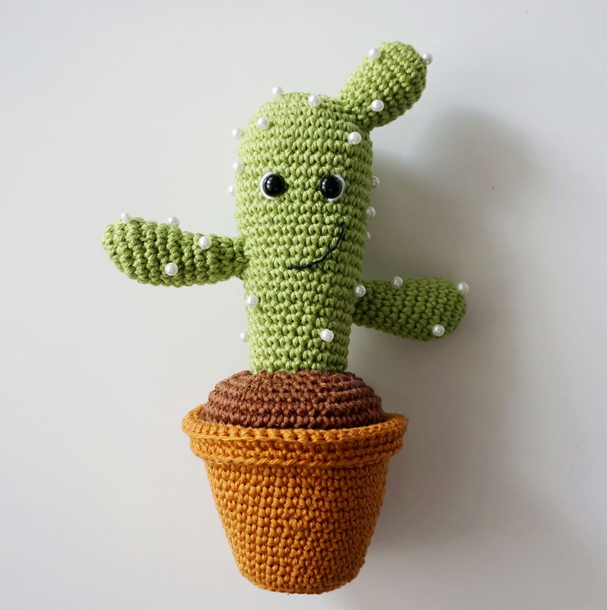 Blog-Inhaltsbild für 'Häkelanleitung Kakteen im Topf - Freebie'