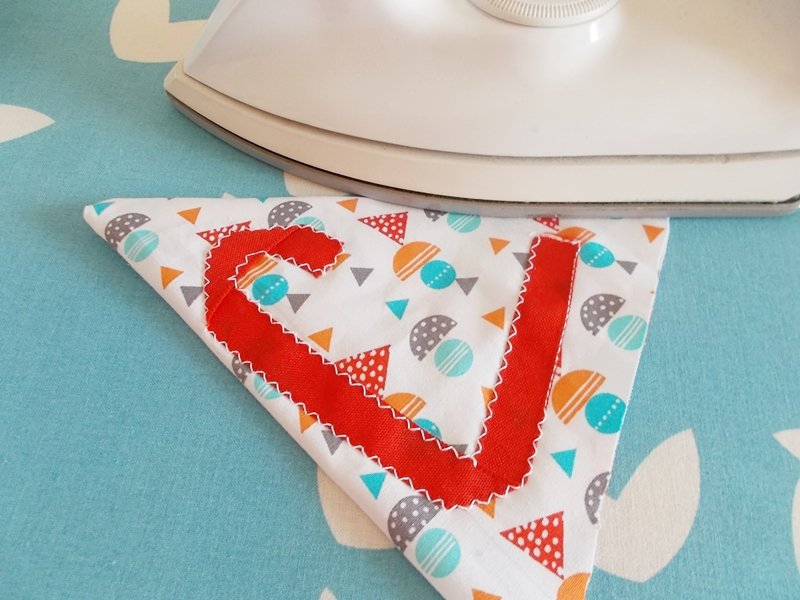 andere Seite bügeln