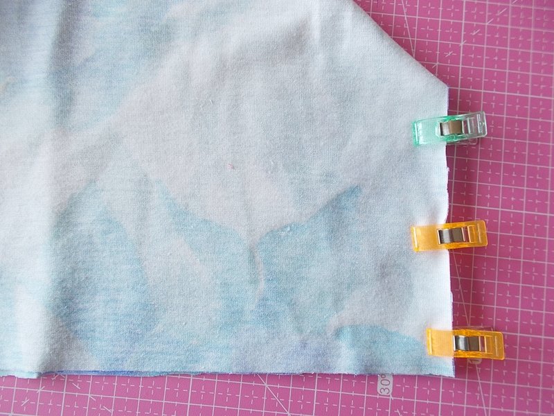 Seitenteile gesteckt