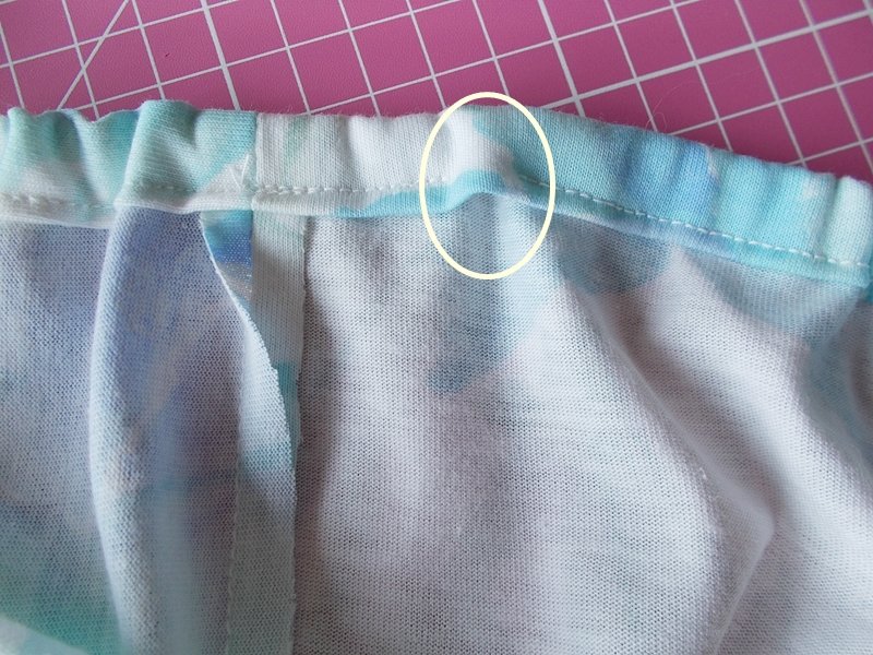 kleine Öffnung lassen