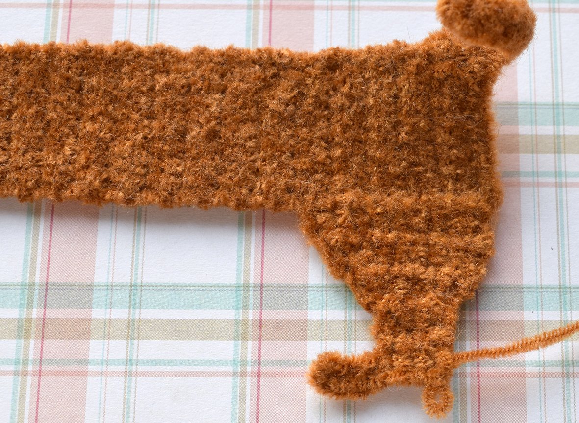 Blog content image for 'Bookmark or decor for a Dachshund cup'