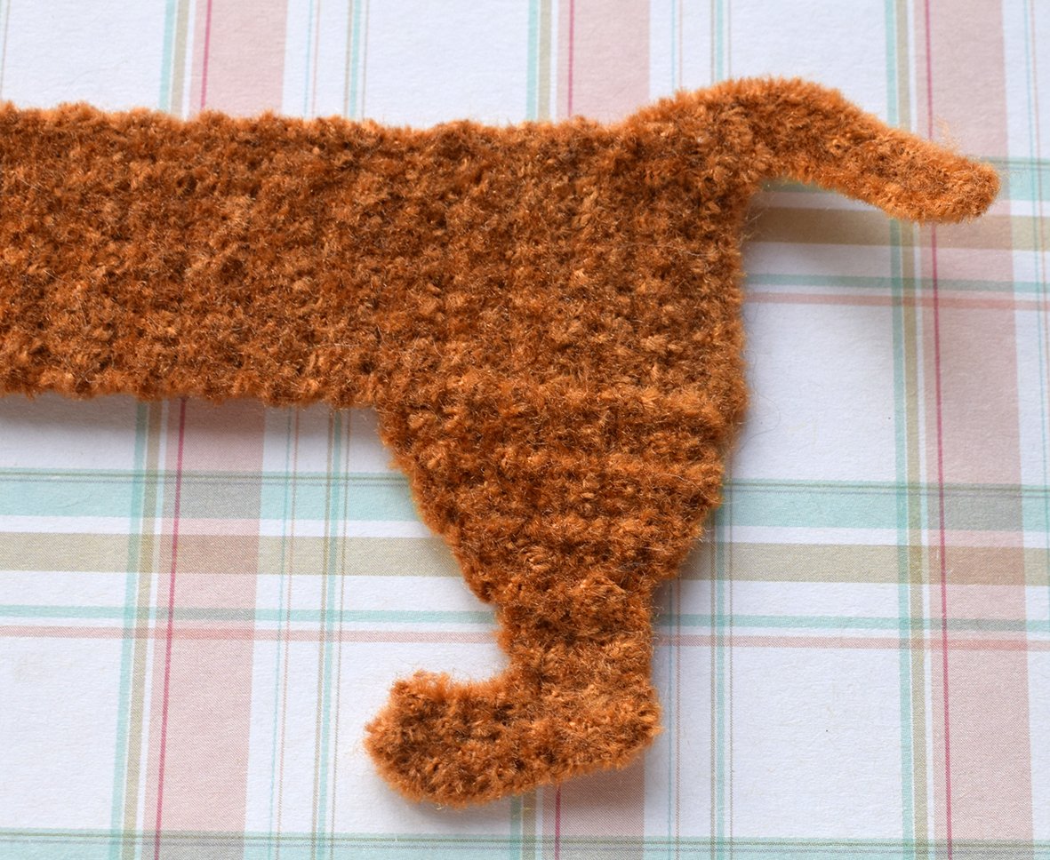 Blog content image for 'Bookmark or decor for a Dachshund cup'