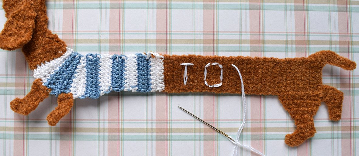 Blog content image for 'Bookmark or decor for a Dachshund cup'