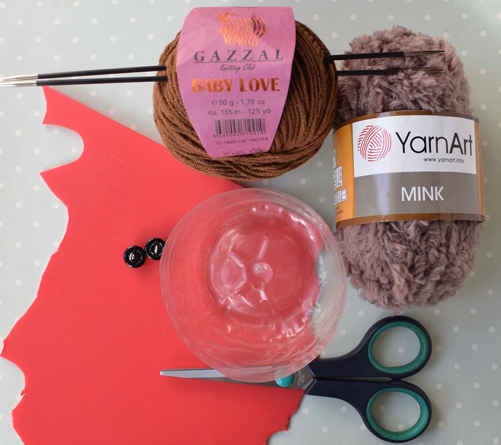 Blog content image for 'Cachepot « Dog ». 2 in 1: Crochet or knit'