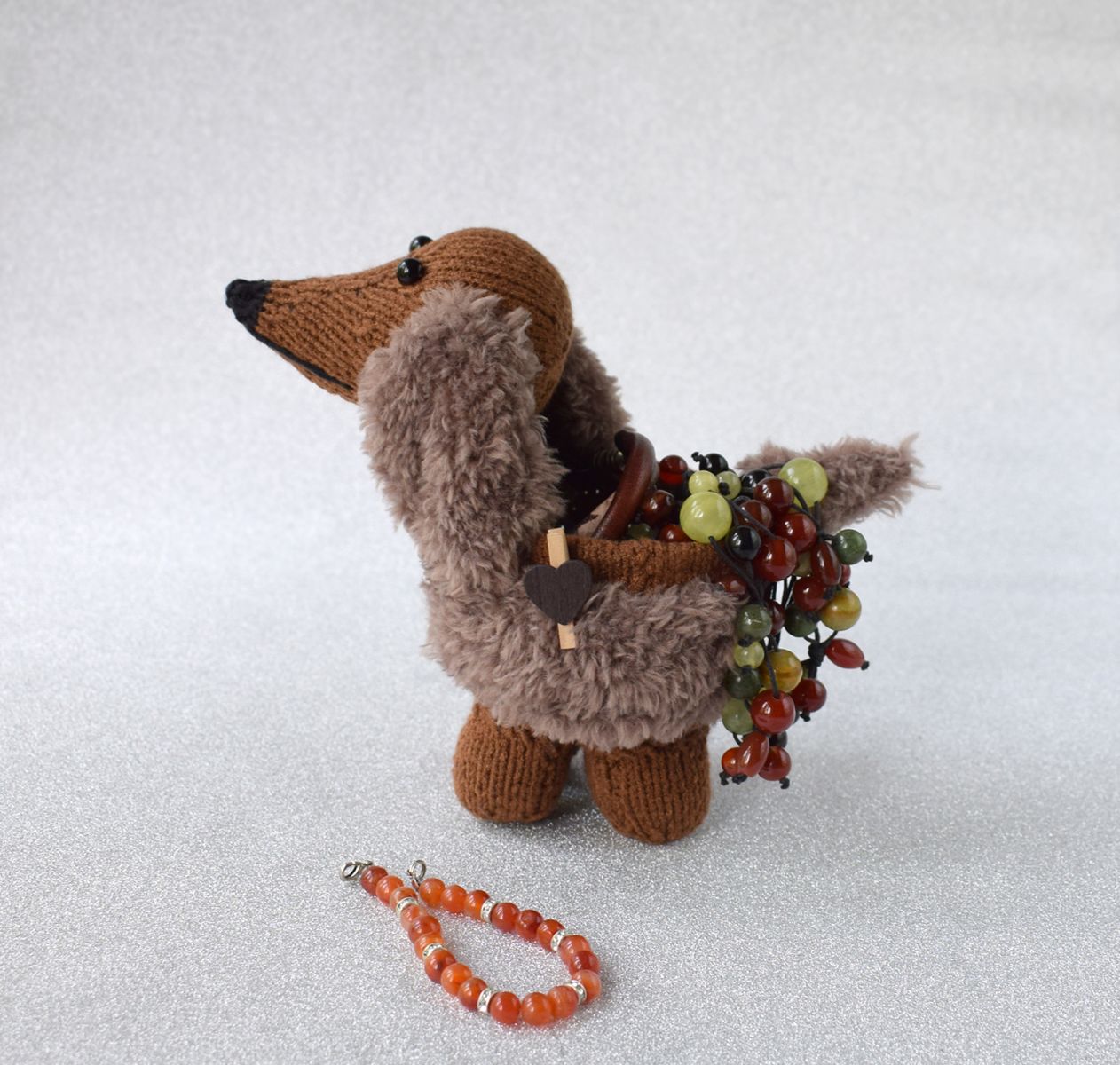 Blog content image for 'Cachepot « Dog ». 2 in 1: Crochet or knit'