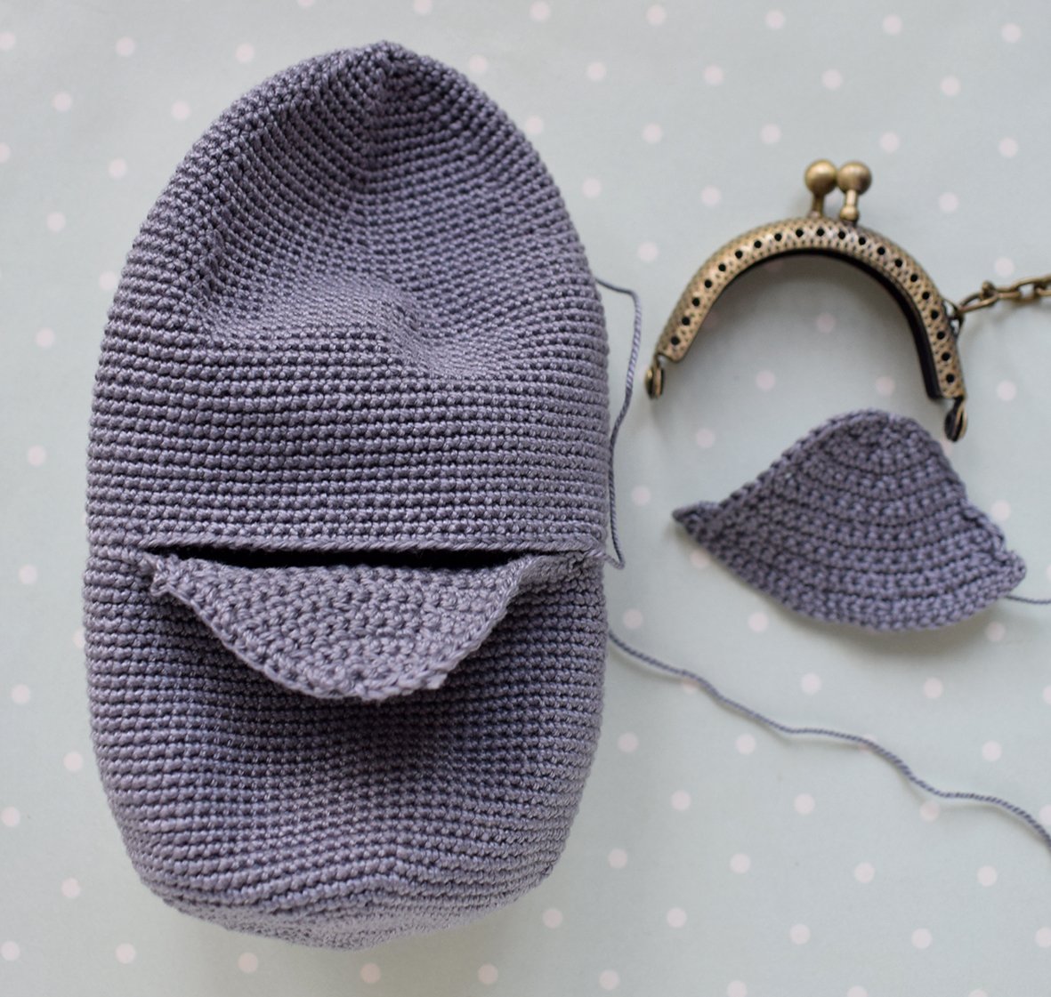 Blog content image for 'Crochet Purse “Monster. Trick or Treat?”'