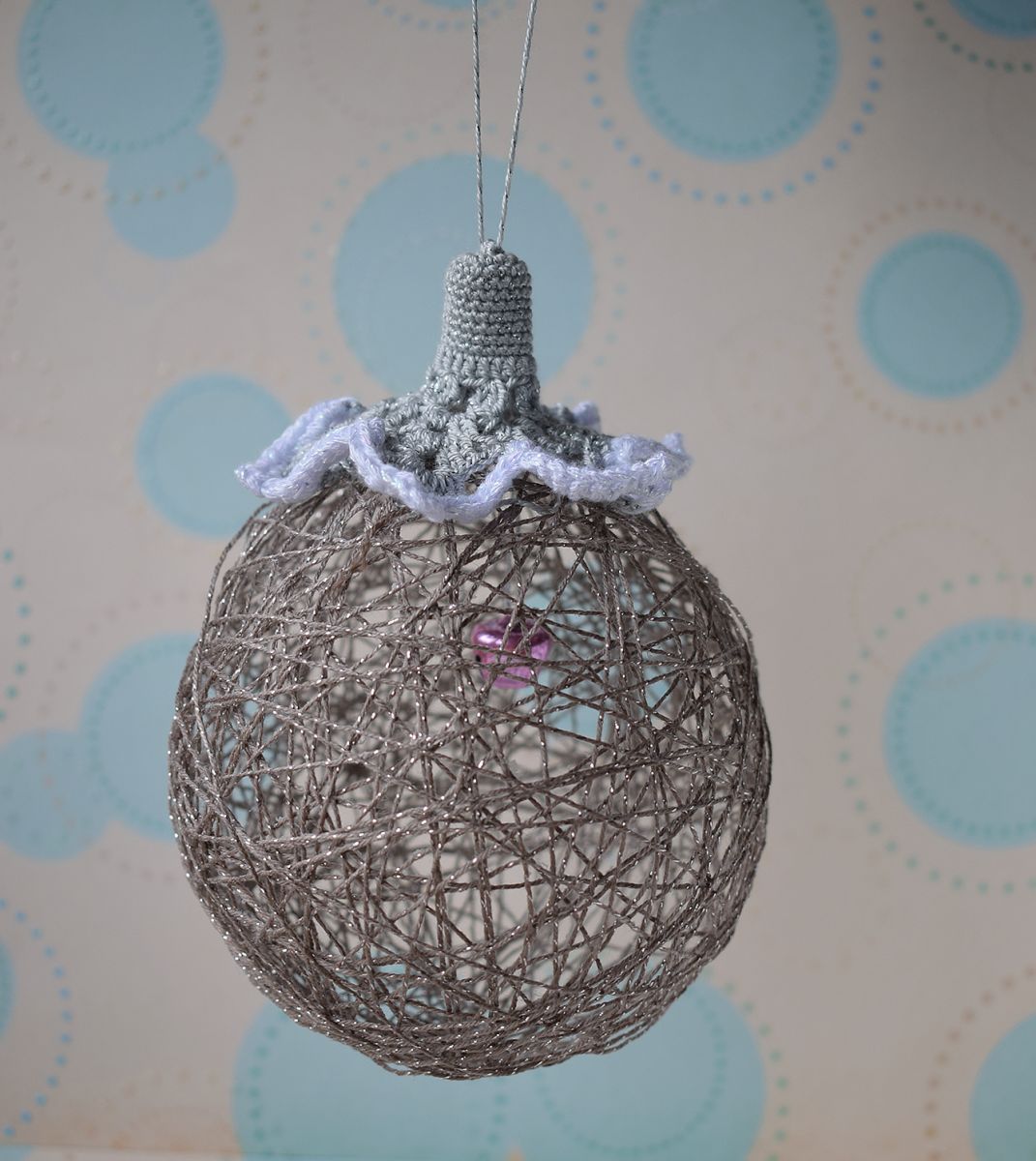 Blog-Inhaltsbild für 'Weihnachtskugel mit Glocke'