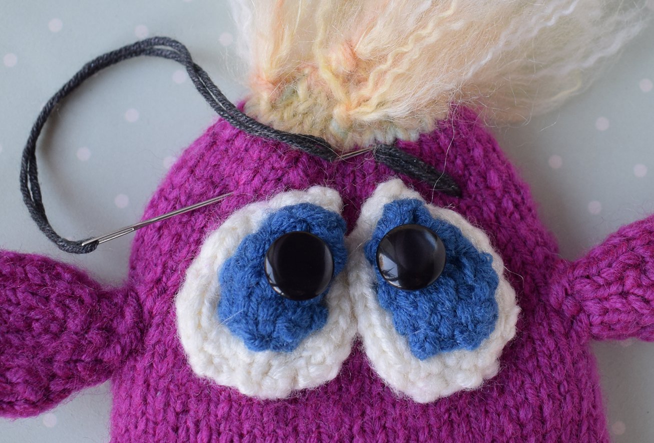 Blog content image for 'Knitting pattern “Monster. Trick or treat”'
