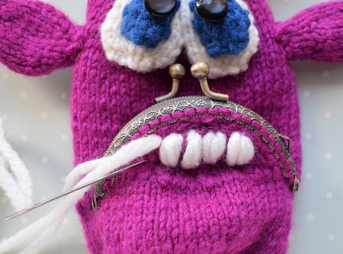Blog content image for 'Knitting pattern “Monster. Trick or treat”'