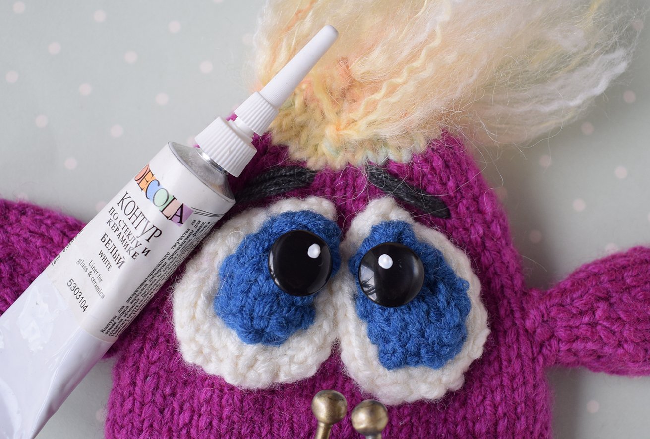 Blog content image for 'Knitting pattern “Monster. Trick or treat”'