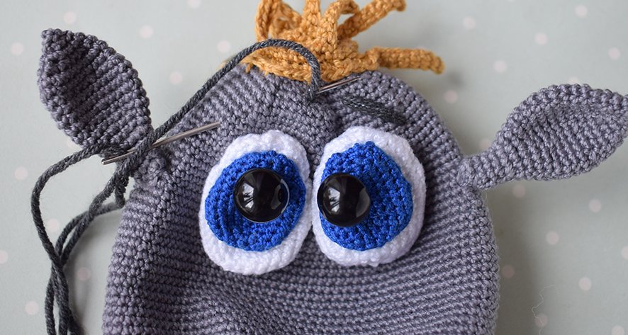 Blog content image for 'Crochet Purse “Monster. Trick or Treat?”'