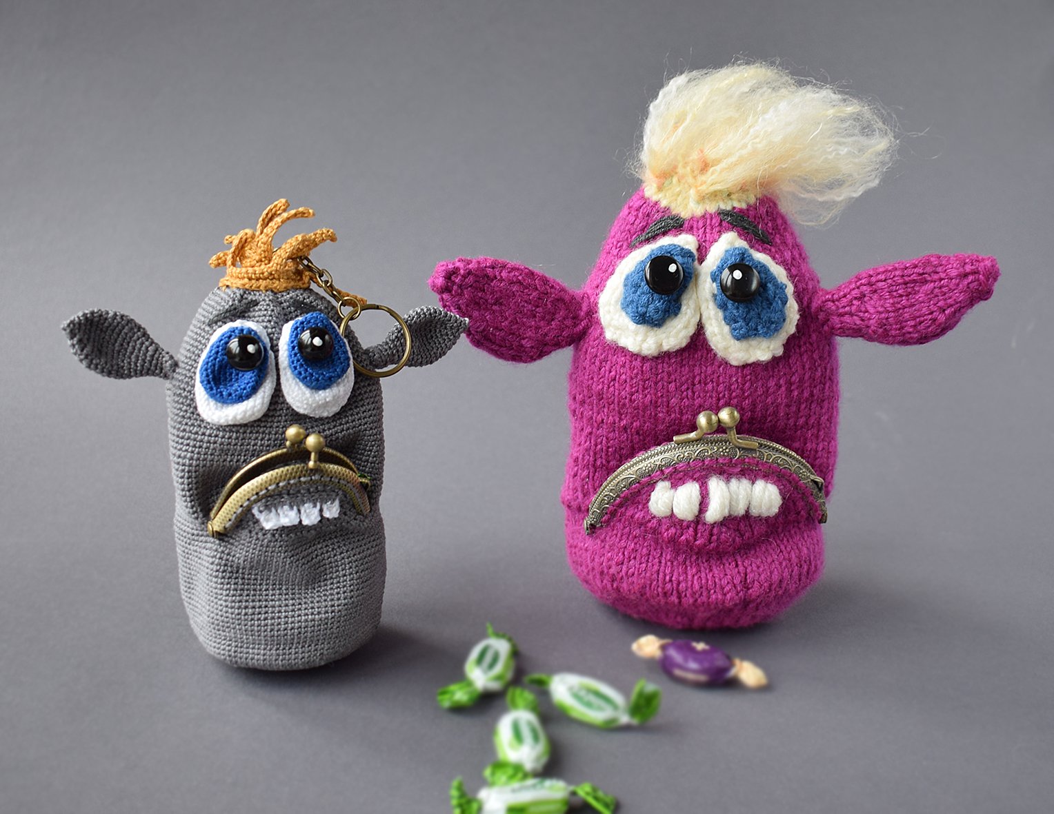 Blog content image for 'Crochet Purse “Monster. Trick or Treat?”'