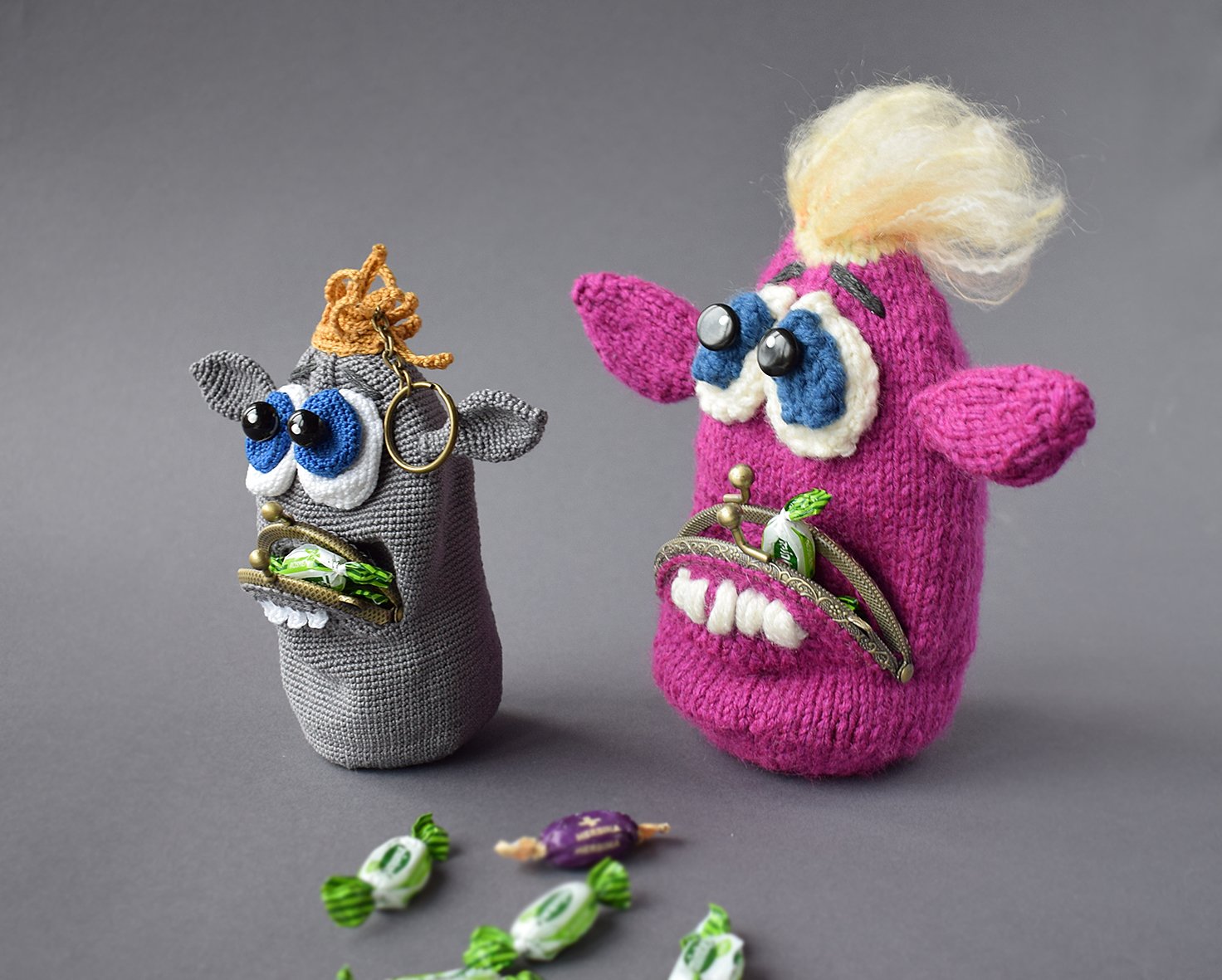 Blog content image for 'Knitting pattern “Monster. Trick or treat”'