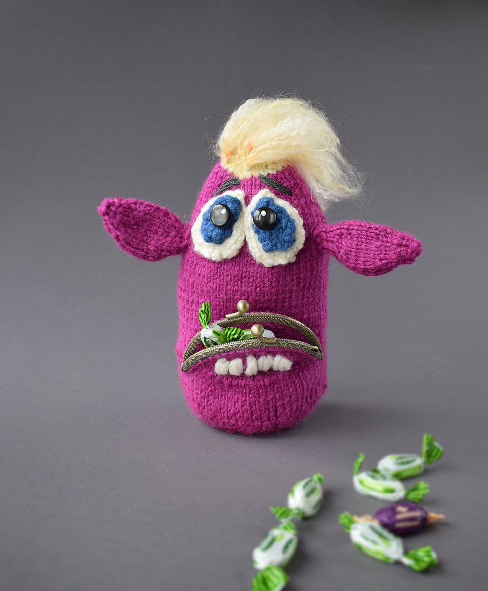 Blog-Inhaltsbild für 'Strickanleitung «Monster. Süßes oder Saures»'