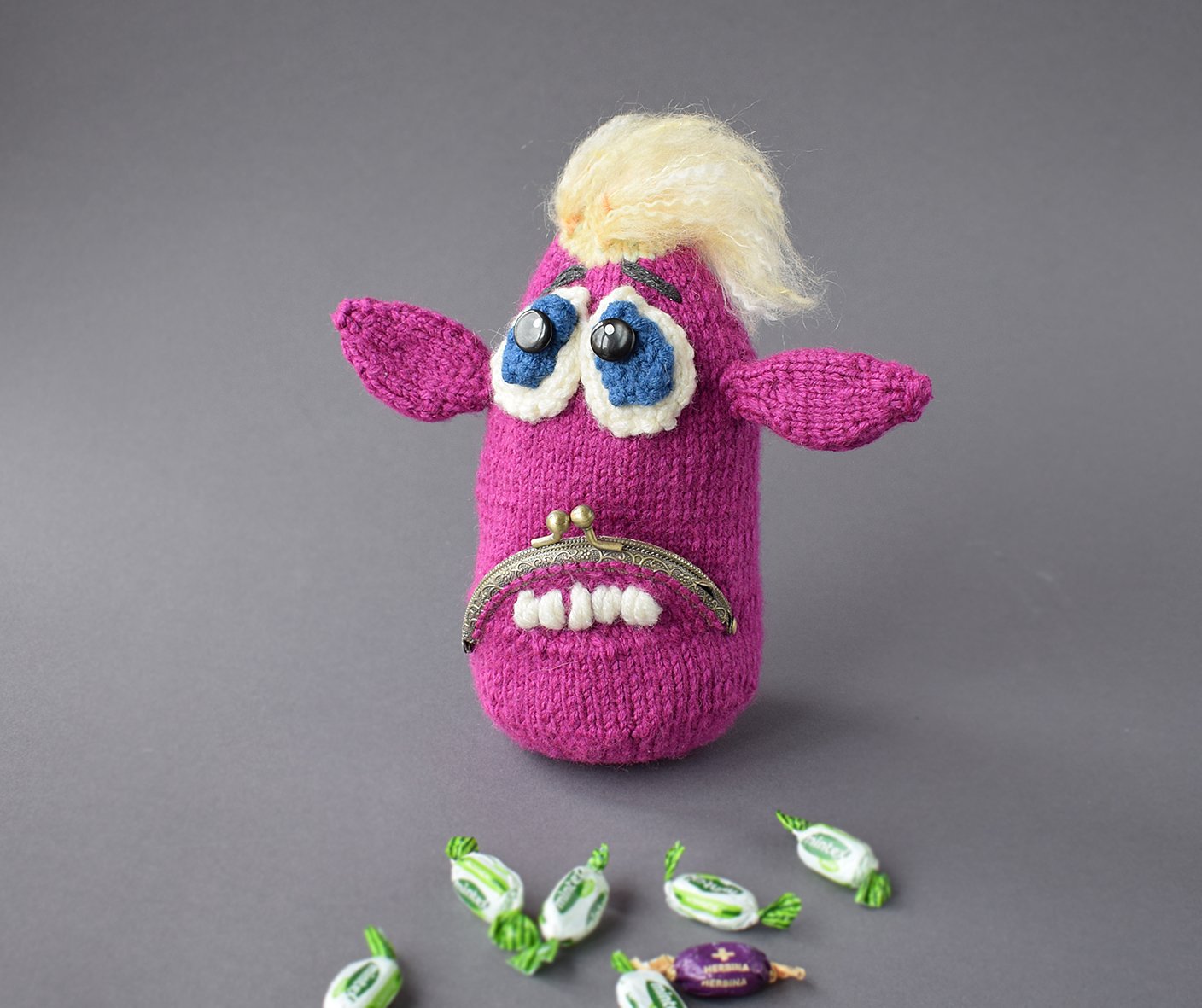 Blog-Inhaltsbild für 'Strickanleitung «Monster. Süßes oder Saures»'