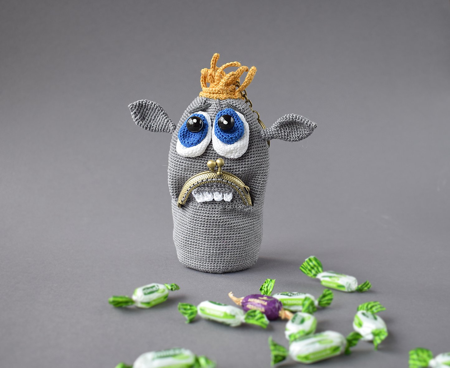 Blog content image for 'Crochet Purse “Monster. Trick or Treat?”'