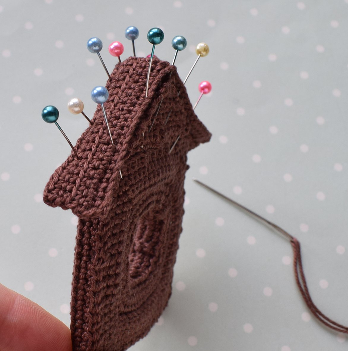 Blog content image for 'Napkin ring or egg holder «Little House»'