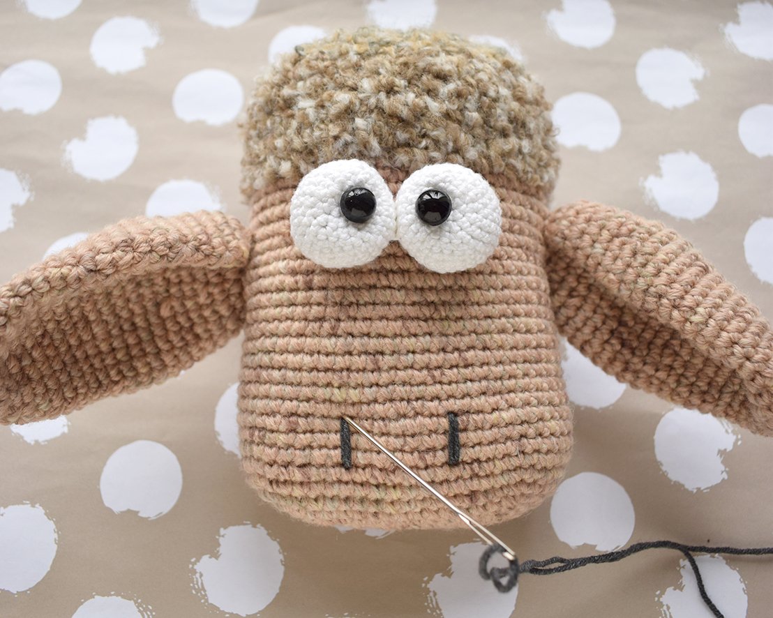 Blog content image for '“Sheep” cushion – my new cuddly friend!'