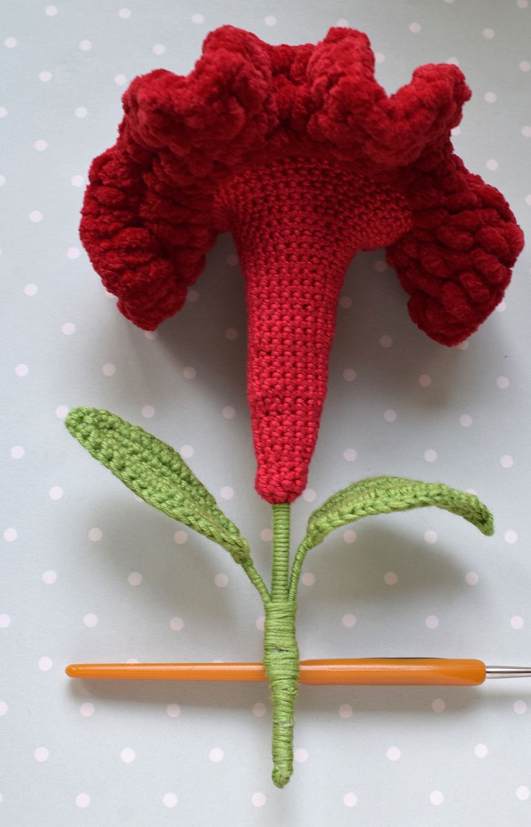 Blog-Inhaltsbild für 'Die Blume von Celosia Brosche'